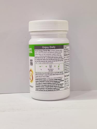 Image of Herbalife Nutrition Afresh Energy Drink Mix Elaichi 50 g Pack of 2