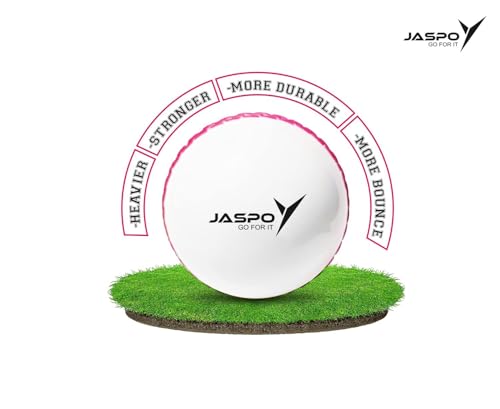 jaspo T-20 Ultra Cricket Ball (Pack of 3, White) - Image 4