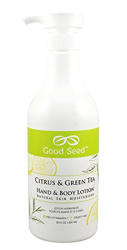 Good Seed Citrus & Green Tea Hand & Body Lotion 30oz (New Packaging)