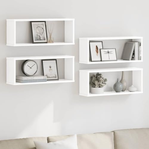 In aggiunta, gli espositori sono adatti alla maggior parte degli arredi e trasformano una parete vuota in un elemento di design!Colore: bianco lucido.