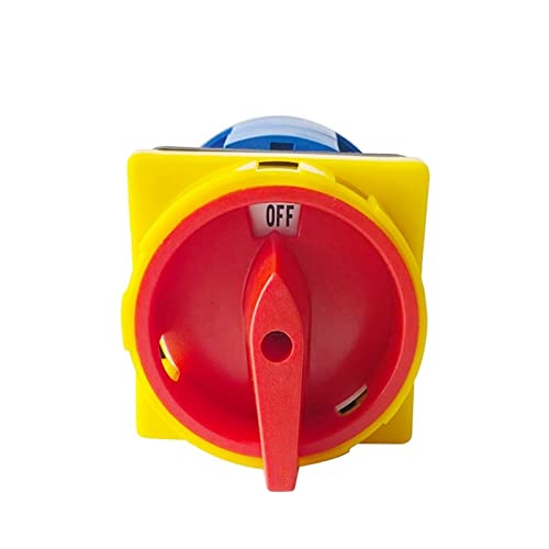 Interruptor de combinación giratorio LW28 con candado de corte para circuito de control maestro 1