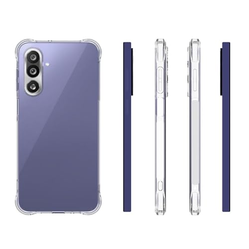 Image of BOXXO Flexible Back Cover for Samsung Galaxy M36 5G | Back Cover Transparent Clear Shockproof Case Four Corner Protection | Slim Protective Mobile Phone Cover for Samsung Galaxy M36 5G