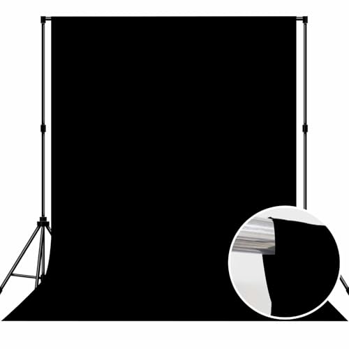 Fondo Negro para Fotografía 10x10ft Lona Profesional miniatura 2