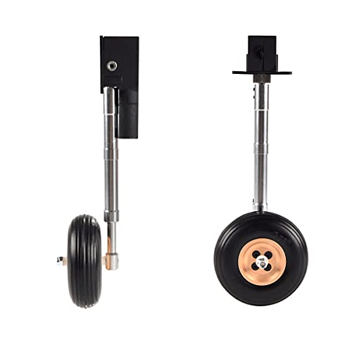 RC Plane Electric Main Retract Whith Wheels Set Servoless for RC Plane Weight: 4-6kg 1set