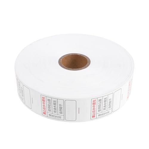 Etiqueta para tapetes de coche de poliéster blanco ULTECHNOVO en formato de gran cantidad