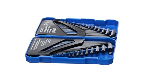 Draper 30 Piece Hexagon Allen Key Set | Metric/Imperial Combined Long Pattern Hand Tools | Hex Key Wrench Kit | Long Arm Chrome Vanadium Steel Kit | Foldable Storage Case | 33894 4 Draper 30 Piece Hexagon Allen Key Set | Metric/Imperial Combined Long Pattern Hand Tools | Hex Key Wrench Kit | Long Arm Chrome Vanadium Steel Kit | Foldable Storage Case | 33894 - Image 4