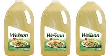 Wesson Pure Canola Oil, 1 Gal/ 128 Oz (Pack Of 3) #TOP16