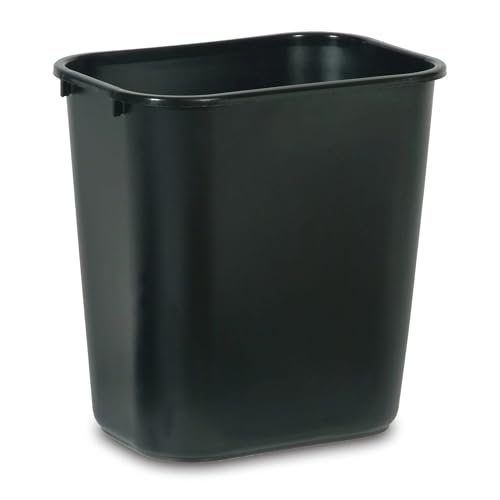 Caneca de basura negra 28 cuartos miniatura 3