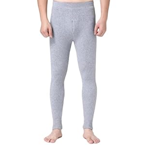 100% Cashmere Men’s Women’s Thermal Underwear Long Johns Bottoms Outdoor Soft Thermals Leggings Light/Mid/Heavy Weight