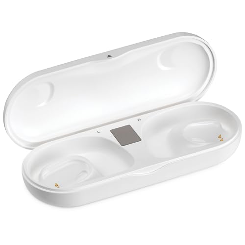 Image of iLive Electronics 16mm Driver Clear Truly Wireless Open Ear Earbuds, White, IAEBTO34W