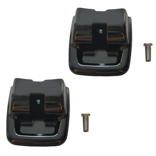 2Pcs Replacement Handles for Container and Pans Pressure Pan Cooker Part Black Short Side Handles with Screw Installation Kitchen Appliance Repair Handle miniatura 5
