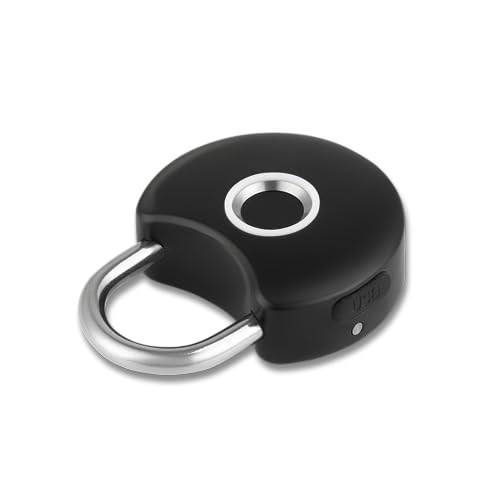 Cadeado digital bluetooth, bateria recarregável, app celular