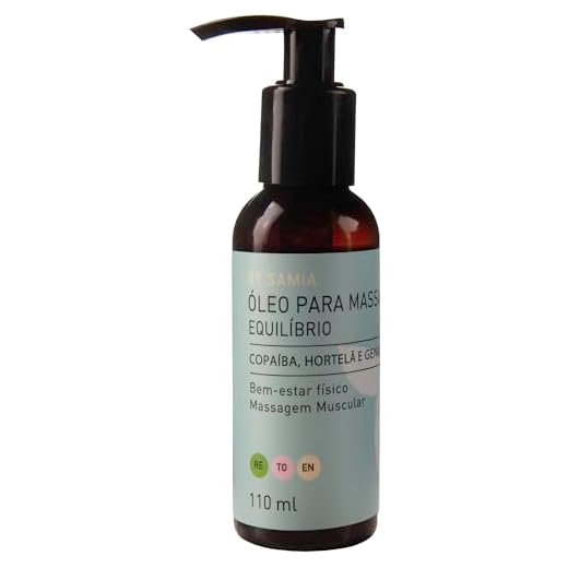 By Samia Óleo Banho E Massagem Equilíbrio 110Ml Multicor