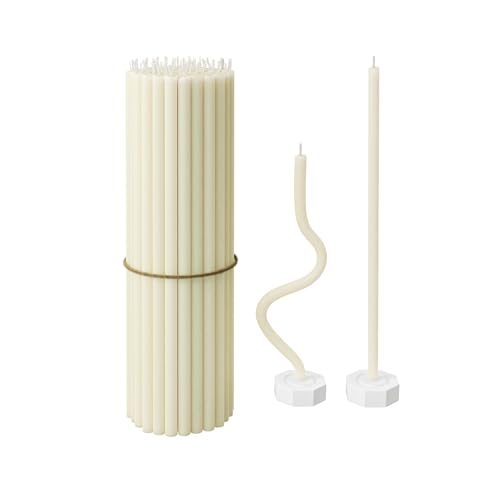 Set Di 5 Candele Dell'Avvento In Cera D'Api Fatte A Mano – Con Guida Alle Preghiere – Colori Liturgici (Speranza, Fede, Gioia, Pace, Purezza) - 2