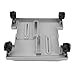 CPU Stand Computer Mainframe Active Pulley Chassis Support Adjustable Mainframe Support Chassis Rack Desktop Computer Mainframe PC Holder(B)