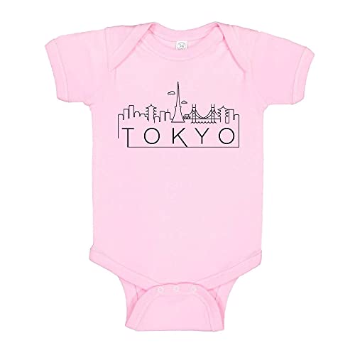 TATY Kids Skyline Tokyo Japan Baby Infant Bodysuit
