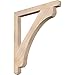 Ekena Millwork BKT04X38X42LEC04SDF Legacy Craftsman Bracket, 38"D x 42"H, Smooth Douglas Fir