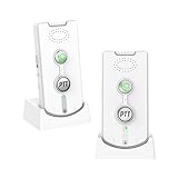 2 Way Intercom for Home,Wireless Intercom System Portable,Long Range,Push to Talk,3 Volume Control,Dual Channels,Intercoms for Home Office