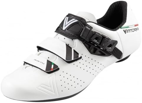 Vittoria Hera Performance Road Cycling Shoes (EU 44.5, White) | Image 3