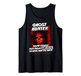 Photo Gallery divertente maglietta con scritta «ghost hunter i run to ghosts», stile paranormale gotico canotta Photo Gallery divertente maglietta con scritta «ghost hunter i run to ghosts», stile paranormale gotico canotta