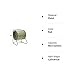 Mantis CT02001 Compact ComposTumbler, 88 Gallons, Red