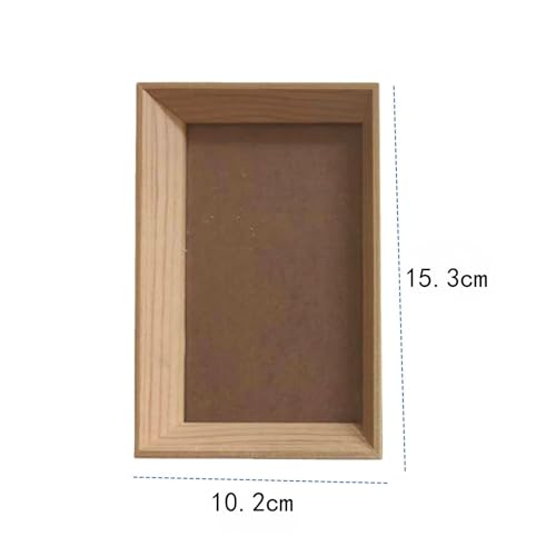 4x6 Inch Thick Border Wooden Photo Frames for Desktop Ornament - image 2