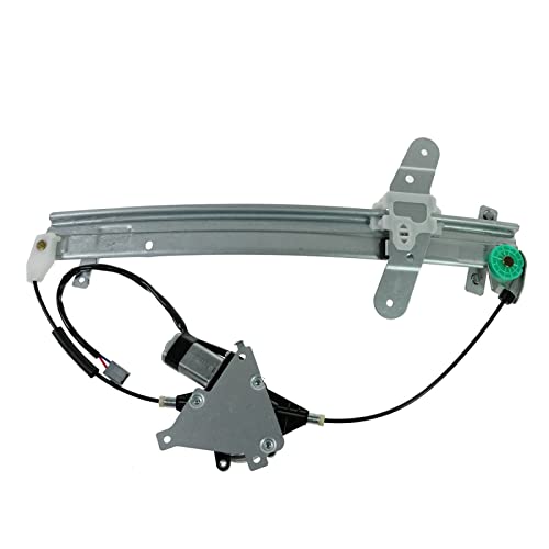 Image of TRQ Front Right Power Window Regulator & Motor Assembly Passenger Side Compatible with 1992-2011 Ford Crown Victoria Mercury Grand Marquis 2003-2004 Marauder FO1351146