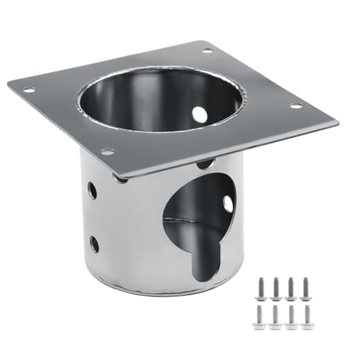 304 Stainless Steel Fire Burn Pot for Pit Boss Pro Series II 1150 1600 Pellet Grills Firepot Parts for Pit Boss PB1600PS1 PB1150PS2 PB1150PS3 Upgraded Replacement Burn Pot Accessories with Screws
