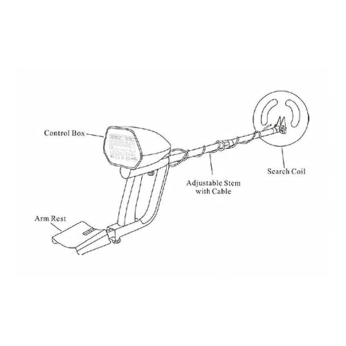 Outils de recherche MD-4050 détecteur de métaux souterrain