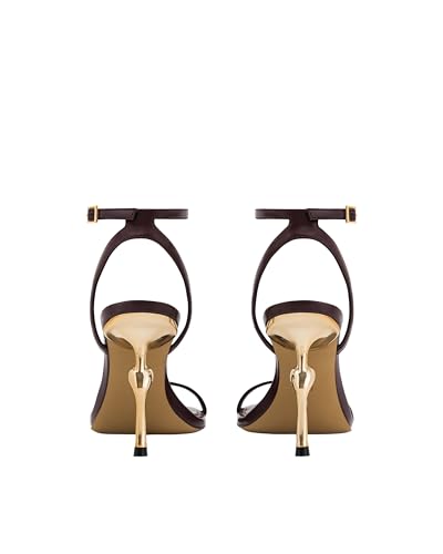 Image of JW PEI Women's Alivia Gold Metal Heel Sandals