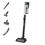 Shark Stratos Cordless Pet Pro Stick Vacuum Cleaner with Anti Hair Wrap Plus, Clean Sense IQ, DuoClean, 60min Run-Time, Removable Battery, 4 Attachments, Anti-Allergen, White/Navy IZ402UKTSB
