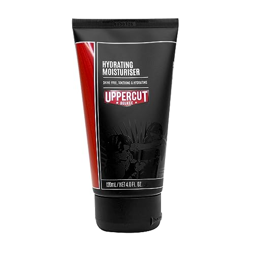 Uppercut Deluxe Hydrating Moisturiser, Soothes and Repairs Skin with Allantoin and Shea Butter, Oil Free Formula