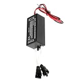 YARNOW Inversor Cargador Ccfl para Anillos Angel Eyes 12v Protección contra Sobretemperatura y Carcasa de Plástico para Automóviles