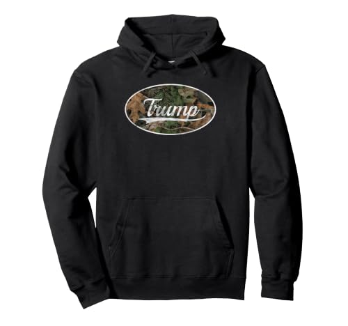 Trump Camouflage Retro Classic Aesthetic Graphic �p�[�J�[