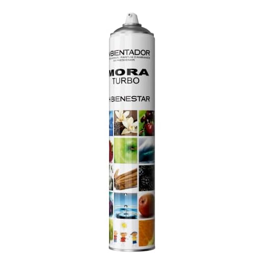 Ambientador Profesional TURBO MORA Marofran 750ml, Dura 24h