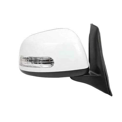 Rétroviseurs électriques Suzuki SX4 blanc pour remplacer un miroir cassé côté droit