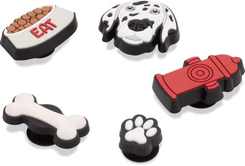 Crocs 5-Pack Animal Shoe Charms | Jibbitz Let The Dogs Out One Size