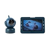 GRAND ÉCRAN HD – Grand écran 5” (12,7 cm) HD pour surveiller bébé avec une image nette. Vision nocturne performante et zoom x2/x4. Un babyphone caméra pensé pour une surveillance précise et rassurante