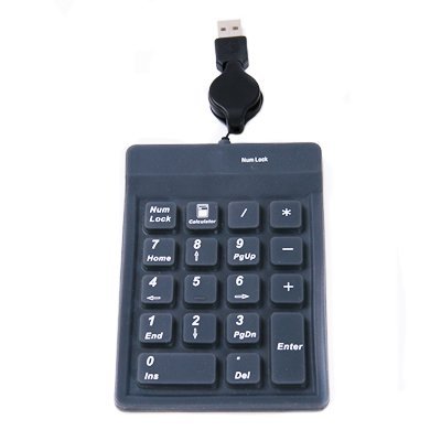 USB Mini Numpad Number Pad Keyboard for PC Laptop Notebook