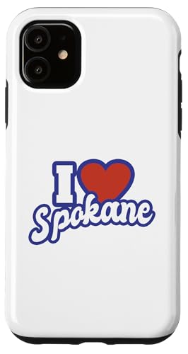 I Love Spokane Wash X}zP[X iPhone 11 p
