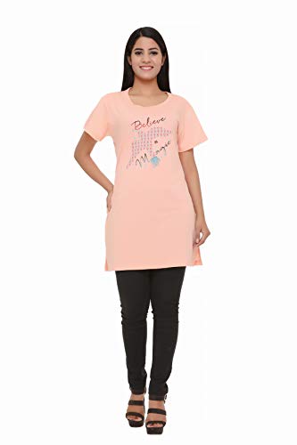 Image of Duchess Regular Fit Women Stylish Long Top | Tshirt for Women