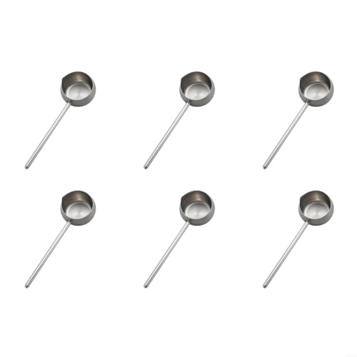 Cuchara de mango largo de acero 304, diseño resistente al calor para dosificar aceite con precisión 2