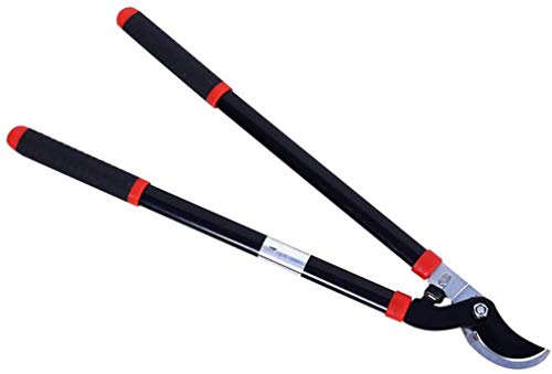 NMBD Garden tools Compound Action Anvil Lopper Garden Lopper Tree Trimmers Secateurs Clippers Bypass Hand Loppers Shears (Color : Red) (Color : Red)