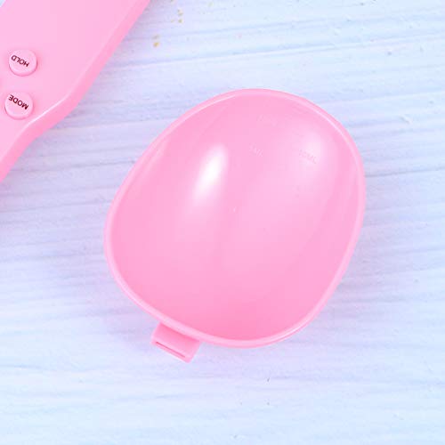 Hemoton Balança Digital de Cozinha de Colher Ponderada Eletrônica 500G / 0. Balança de Colher de Med