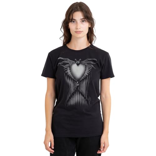 T-Shirt Femme L'Étrange Noël de Monsieur Jack Idéal pour Halloween