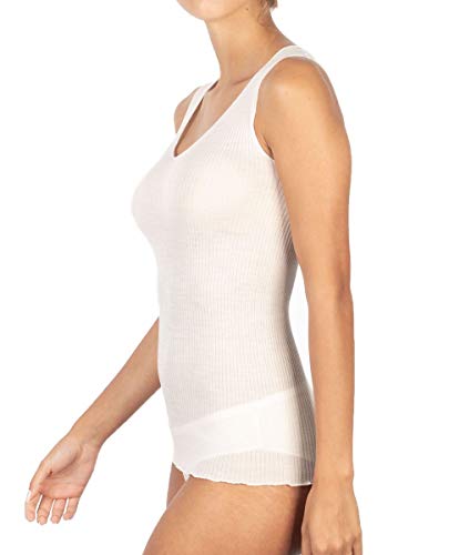 Débardeur en laine pour femme à porter sous un pull ou pour le bureau