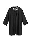 sandwich jacke blau Ajourdetail sandwich Kimono-Jacke