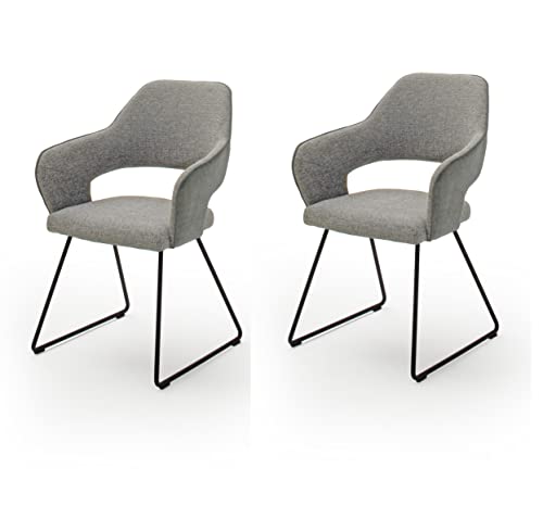 Preisvergleich Produktbild Robas Lund Newcastle Esszimmerstühle Set, Melange, 58x87x59