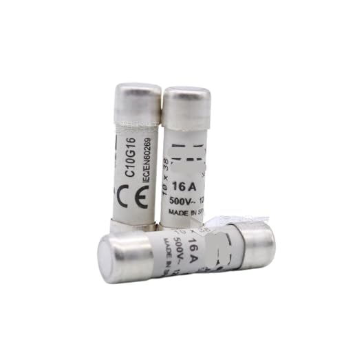 Fusible 10x38 20A pour couper les surcharges et protéger les circuits électriques