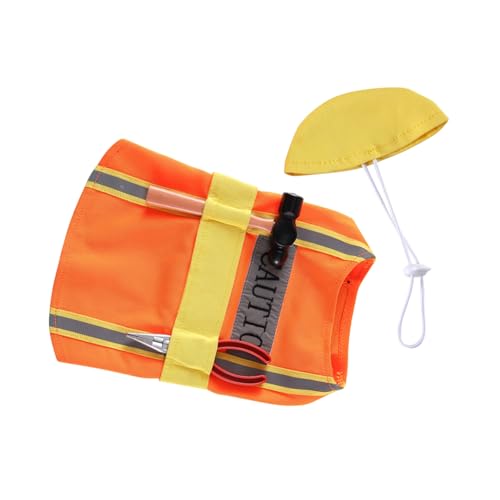 Disfraz para perro XL color naranja Beaupretty